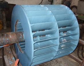 Protection of vacuum pump impeller